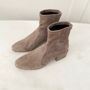 SW BOOTIE Ankle boots Taupe Suede